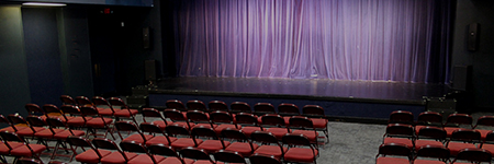 A view of the Dougherty Arts Center theater