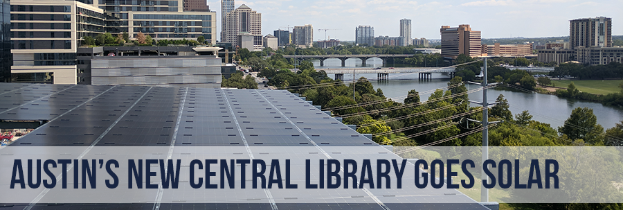 Austin's New Central Library goes solar